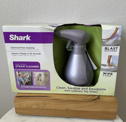 掃除機・クリーナー Shark Steam Portable Shark Euro Pro Select Purple Gray Steam Cleaner Model SC618D