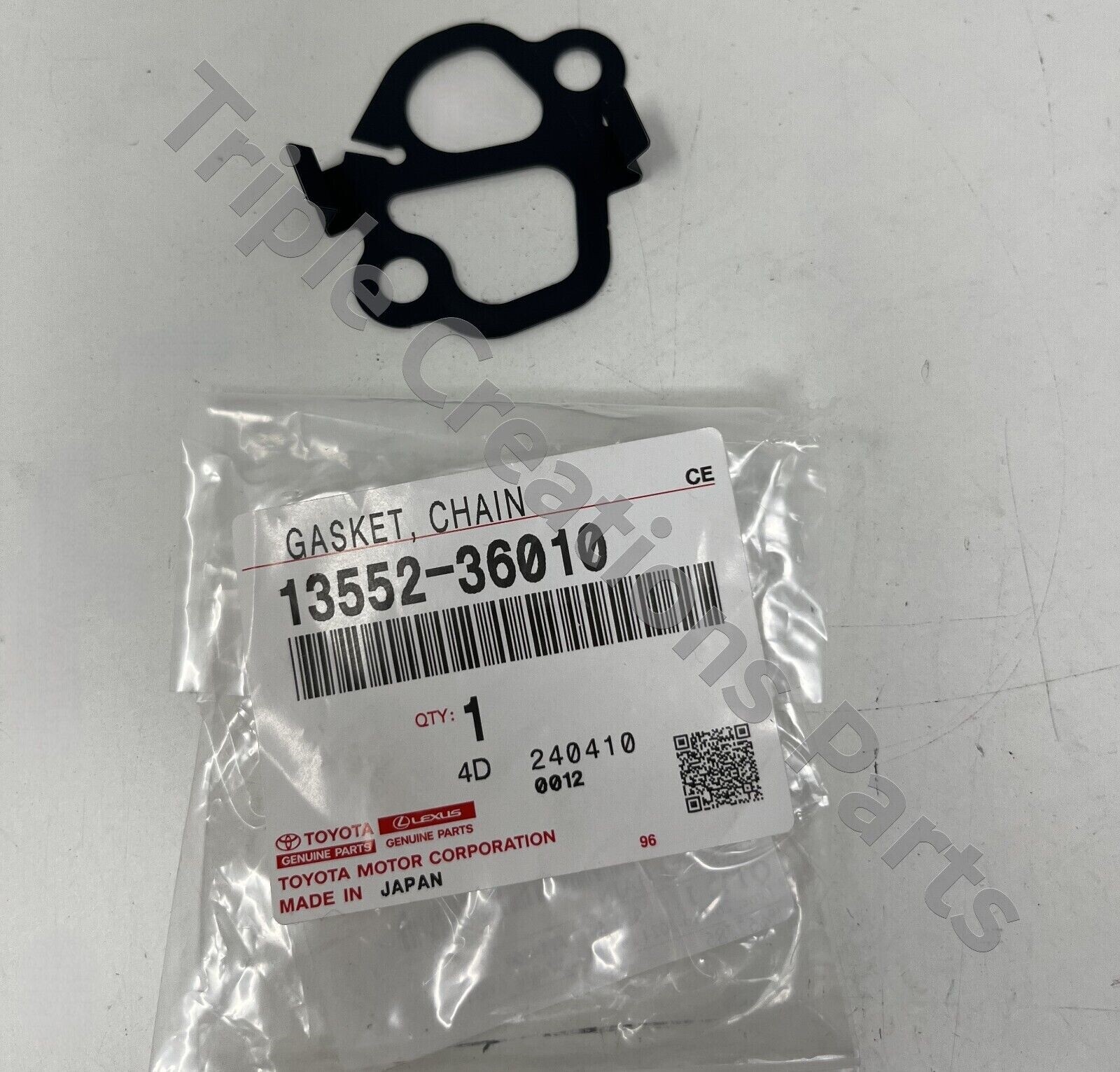 GENUINE TOYOTA 13552-36010 GASKET (FOR CHAIN TENSIONER