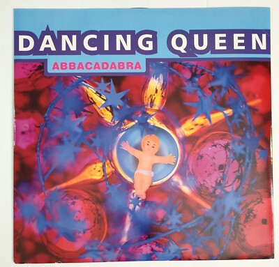 ABBACADABRA Dancing Queen - 1992 UK 4-track 12'' Vinyl Single - Cat# PWLT246