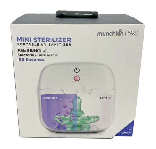 Munchkin Portable Mini UV Sanitizer Sterilizer New in Original Packaging