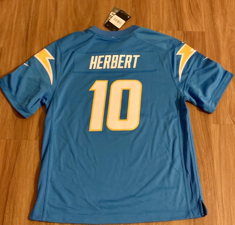 justin herbert youth jersey