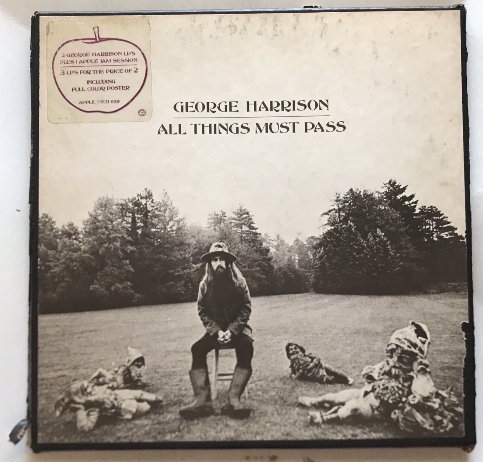 LP / GEORGE HARRISON / ALL THINGS MUST PASS / 赤盤 [3164RM]