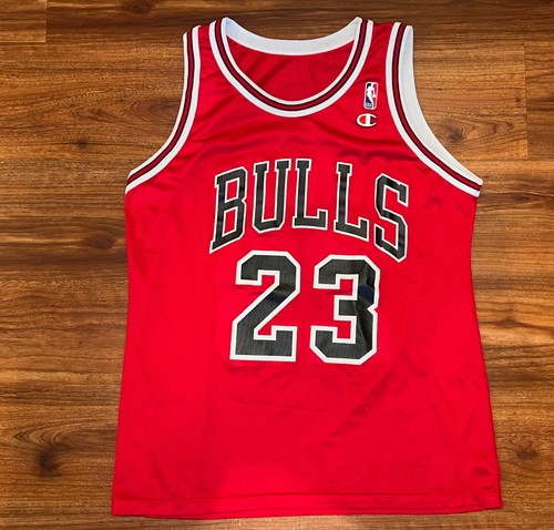 Men's Chicago Bulls Jordan 23 Retro Jersey Old English Faded Nba Black Red  Basketball Edition Shirt