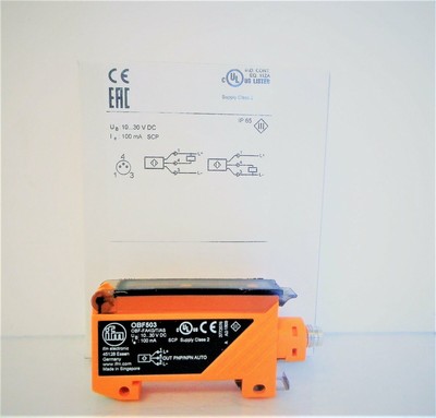 OBF503 IFM Electronic Fibre Optic Amplifier (New In Box)