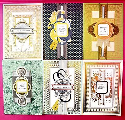 Anna Griffin Gentlemen's Cards, Toppers, Envelopes +Bonus For Him Layers & Minis
