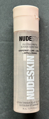 Nudestix 5% Citrus Fruit & Glycolic Glow Toner 95 mL / 3.21 Fl Oz NEW SEALED