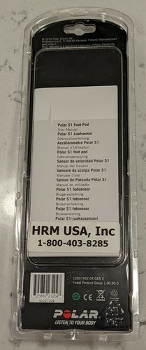 NEW POLAR S1 Foot Pod For use with rs200 rs400 s625x s725x ft60 ft80