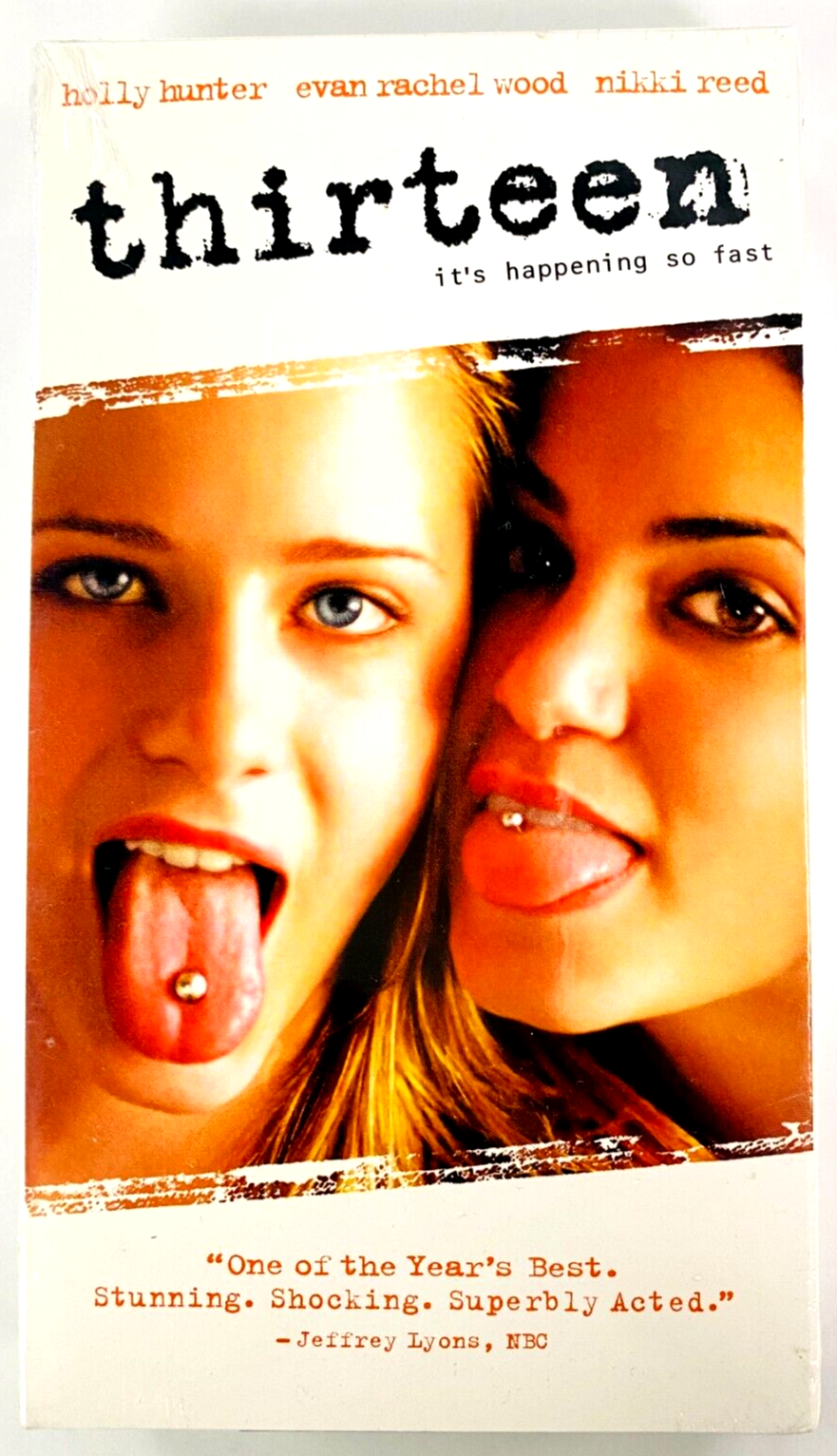 Thirteen (VHS, 2004) Nikki Reed, Evan Rachel Wood, Vanessa