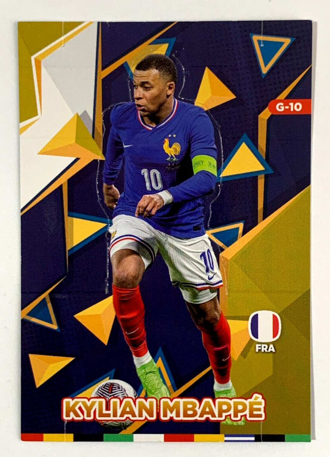 フランス代表 MBAPPE 10番 UEFA EURO 2024 モデル UEFA EURO GERMANY 2024 Gol Buildable Card #10 KYLIAN MBAPPE