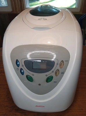 Sunbeam 5891 Automatic Bread Maker White 2 LB Capacity