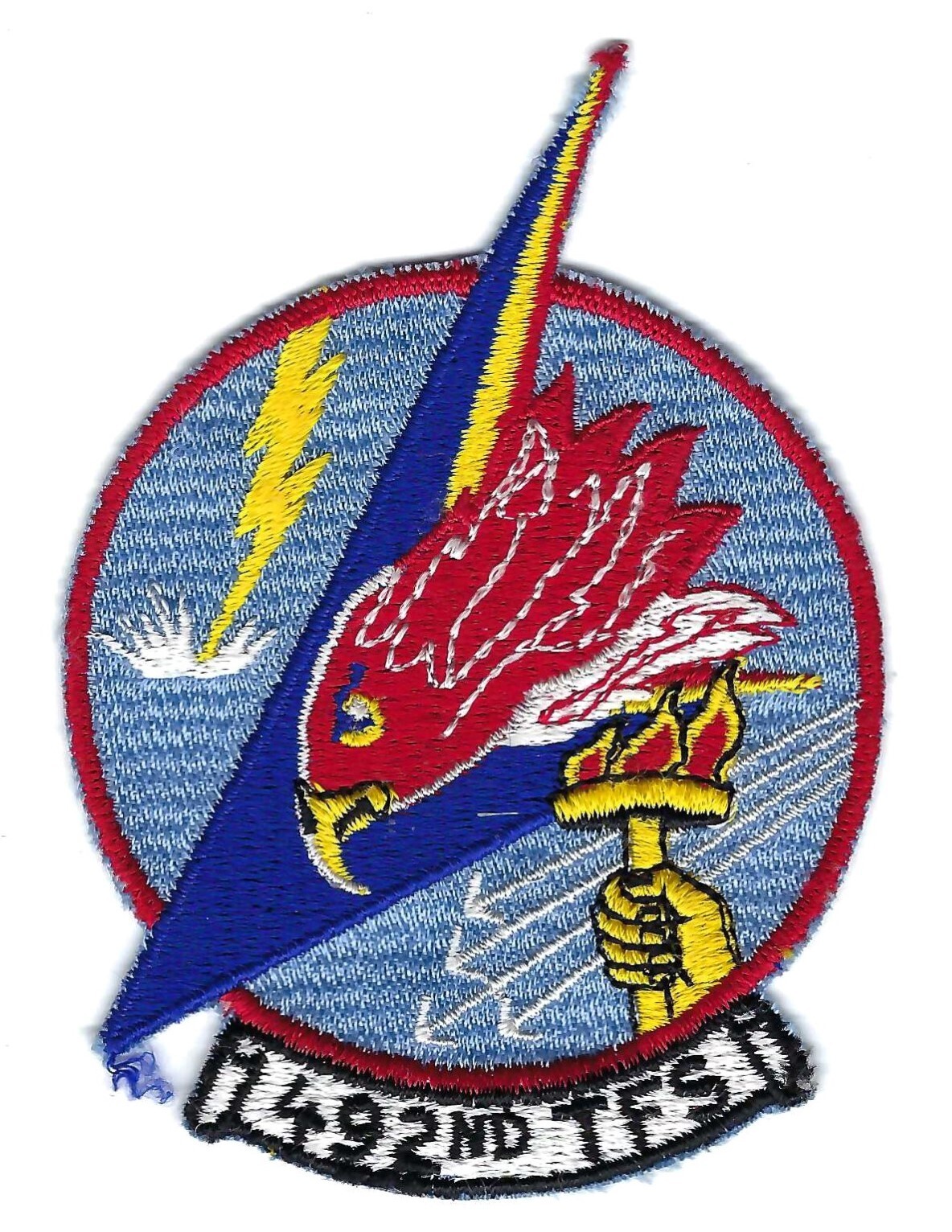 完全手描きパッチ397th　Fighter Squadron 397th Fighter Squadron Main