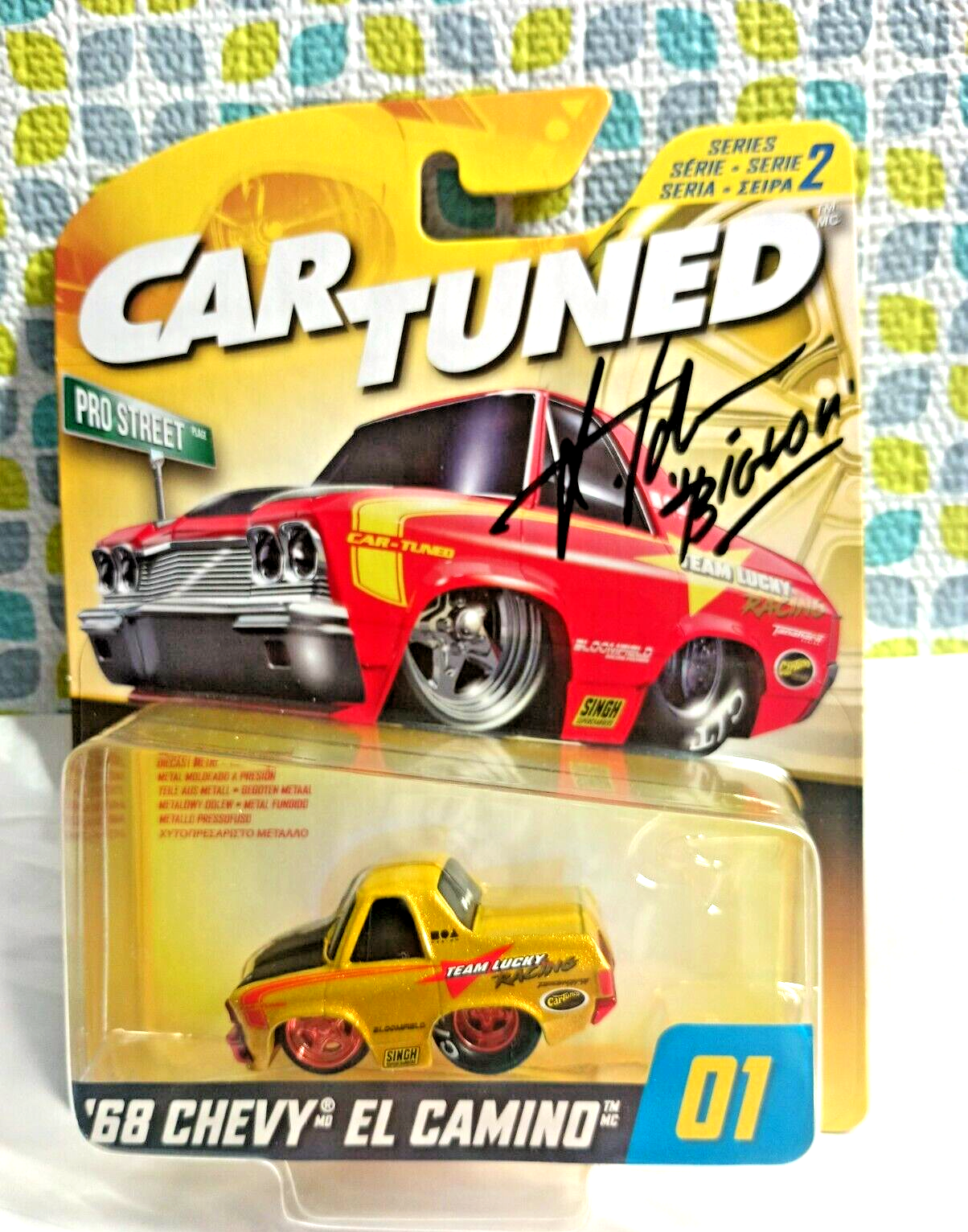 '69 Chevy El Camino, BADMAN,限定hoスロットカー Auto World 1969 Chevrolet El Camino (Blue) Thunderjet HO