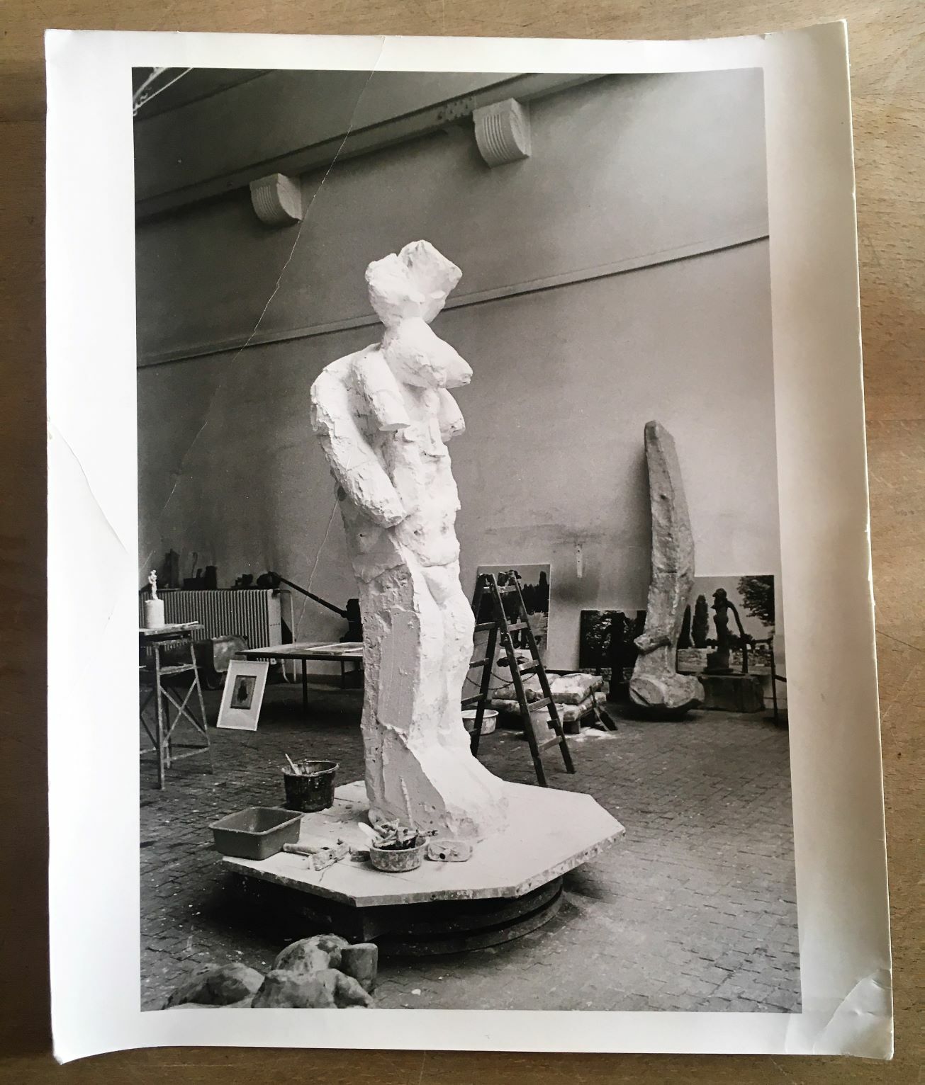 ULRICH GÖRLICH Org.-Fotografie 30 x 23,5 cm ev. Atelier Rolf Szymanski. 