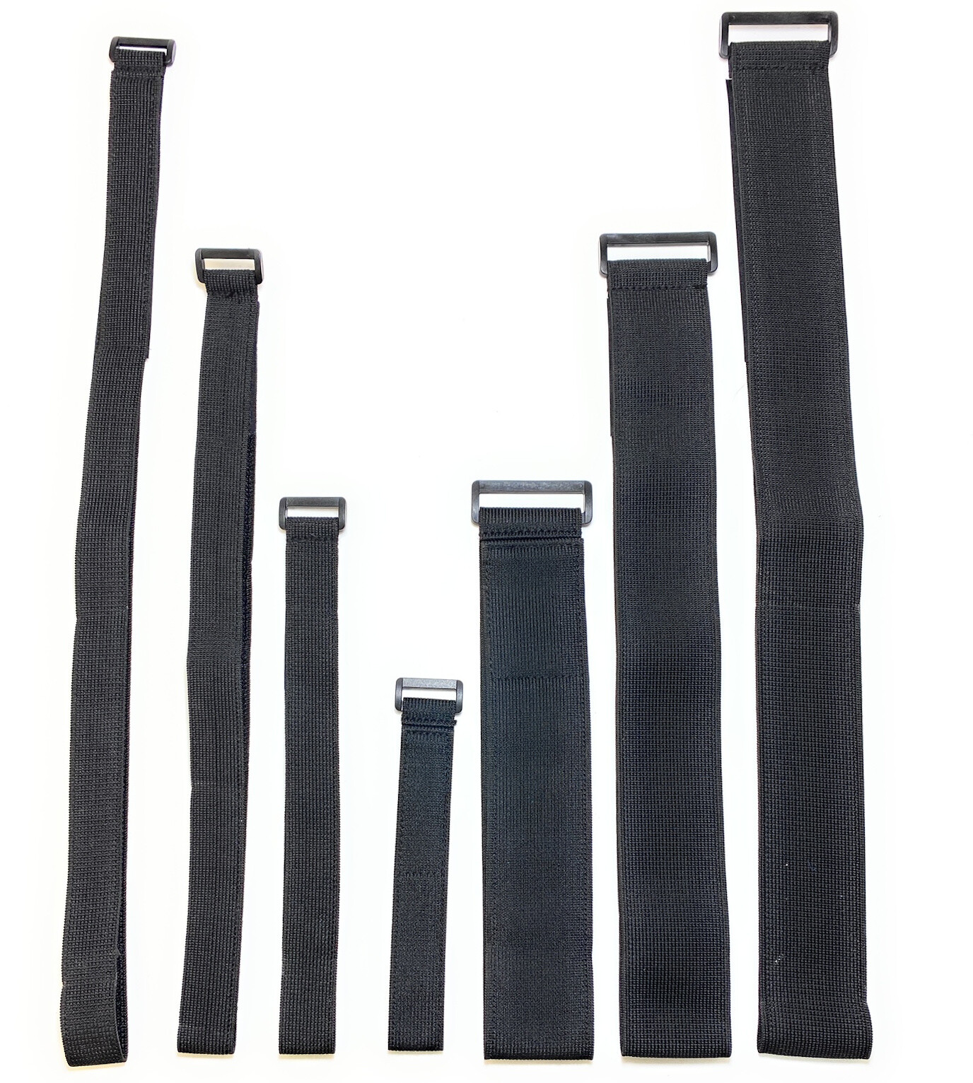 Hook & Loop Elastic Buckle Straps, AllPurpose Reusable Tie Down Straps