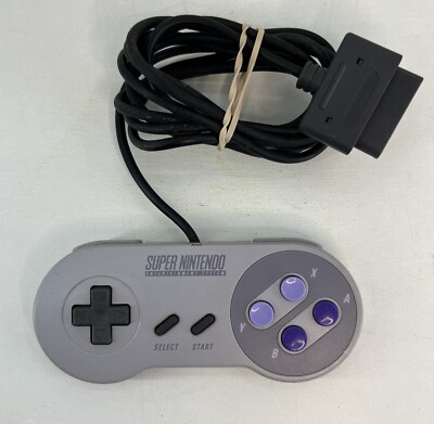 SNES Super Nintendo SNS-005 Original OEM Controller Tested