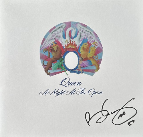 BRIAN MAY SIGNED ALBUM QUEEN AUTOGRAPHED VINYL RECORD NIGHT