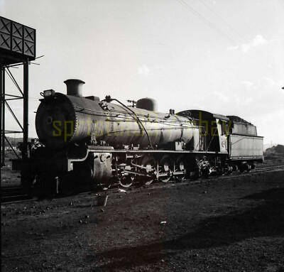 SAR South African Railways Class 15A Locomotive #1798 - Vtg Railroad Negative