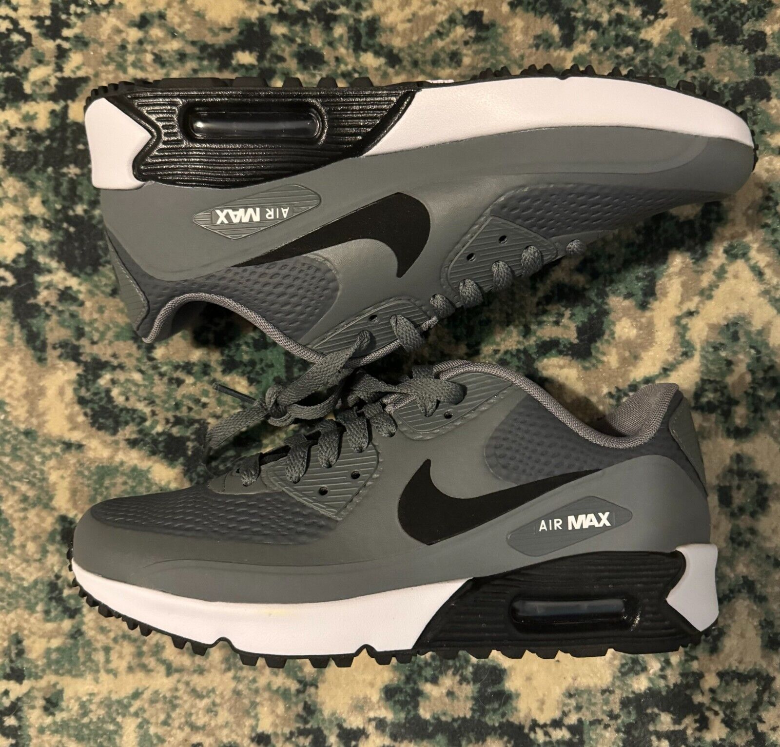 Nike Air Max 90 Golf 'Smoke Grey' CU9978-001 Men's Golf Nike Air Max 90 Golf 'Smoke Grey' CU9978-001 Men's Golf