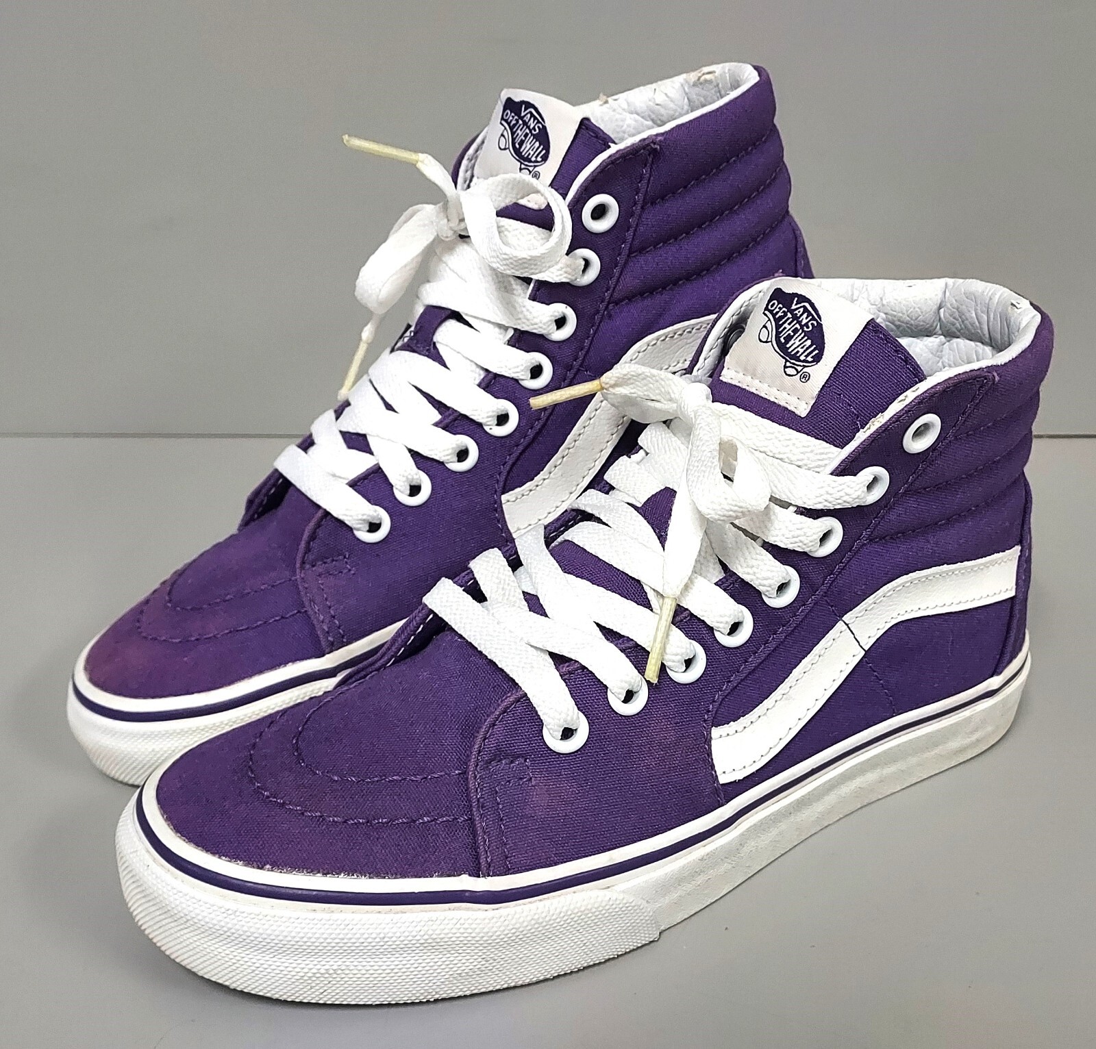 Vans Unisex Off The Wall 721499 Purple High Top Skateboard