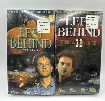Left Behind & Left Behind 2 Lot Of VHS Sealed New 