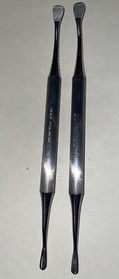 Dental Surgical, Bone File Size 11 Double End, PREMIER, PREOWNED x 2