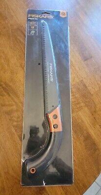 Fiskars 13'' Power Tooth D-handle Saw Pruning Cutting Fixed Blade Triple Ground