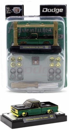 M2 MACHINES CHASE 1978 DODGE ADVENTURER 150 CUSTOM MODEL KIT