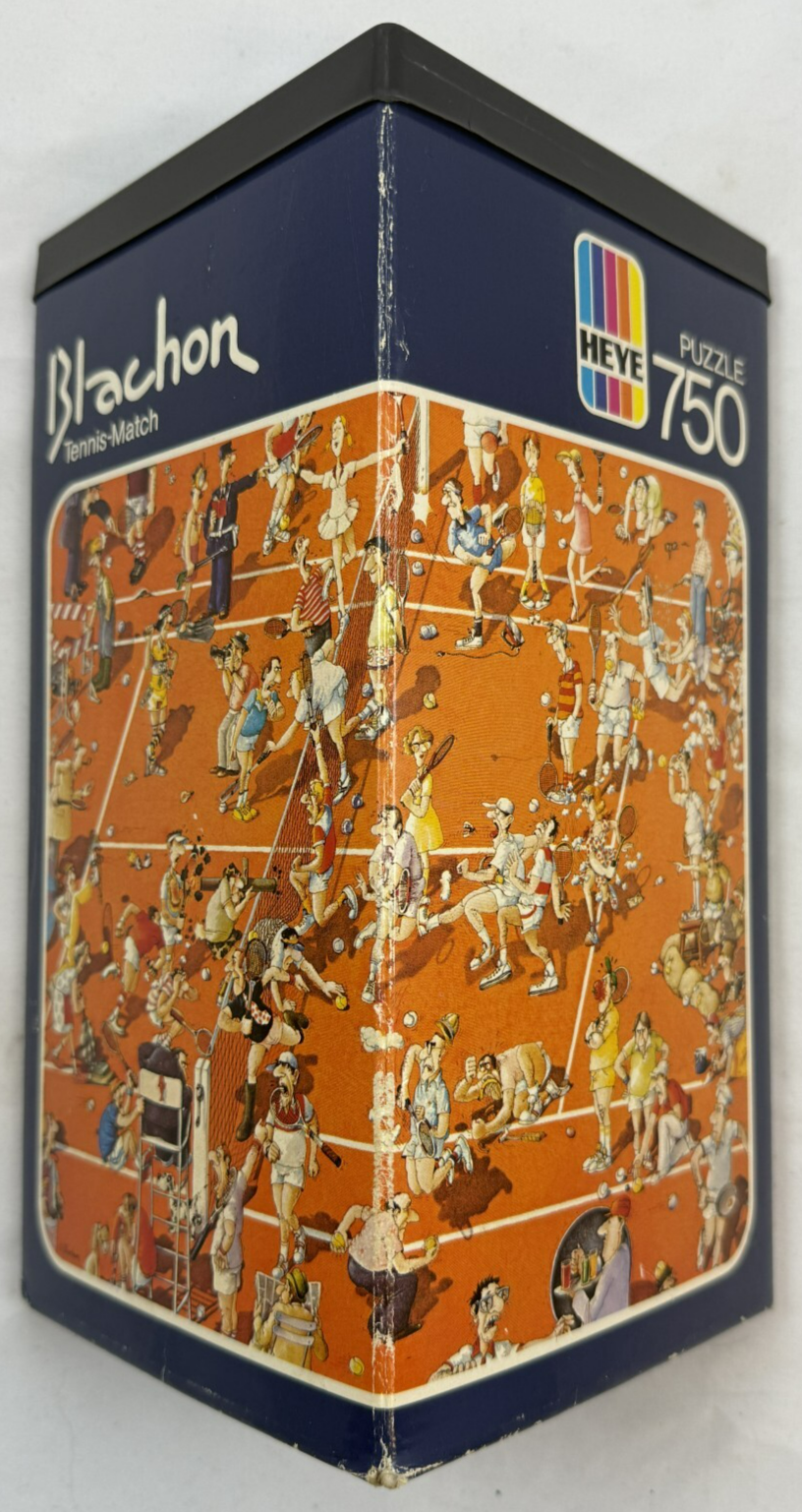 HEYE Puzzle パズル tennis match Blachon Blachon Tennis Match 750 piece puzzle by Heye Complete | eBay