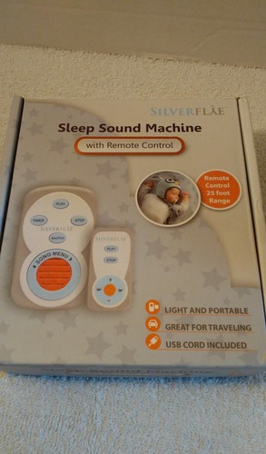 Sleep Therapy Sound Machine by Silverflye- Portable Spa Relaxation for Baby, ...