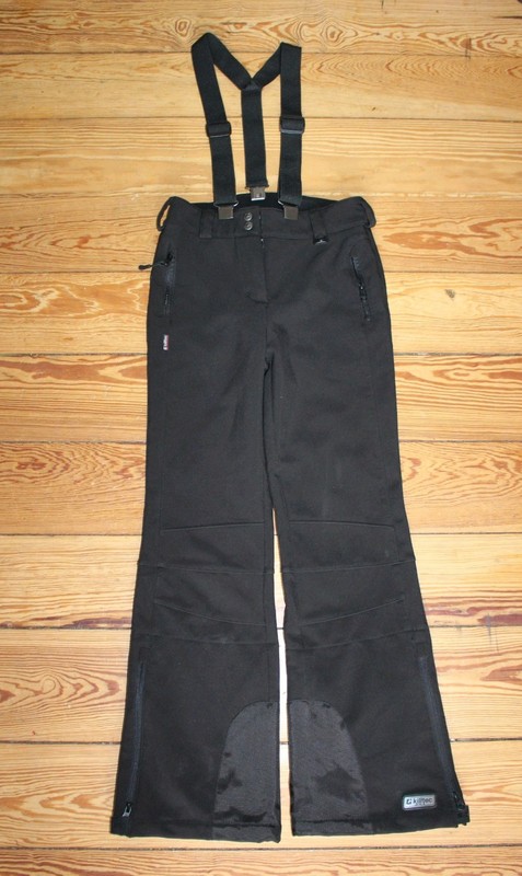 SOFTSHELL SKIHOSE Herren Größe L schwarz Ski-Hose Outdoor-Hose