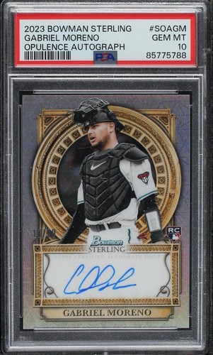 2023 Bowman Sterling - Gabriel Moreno #SOA-GM