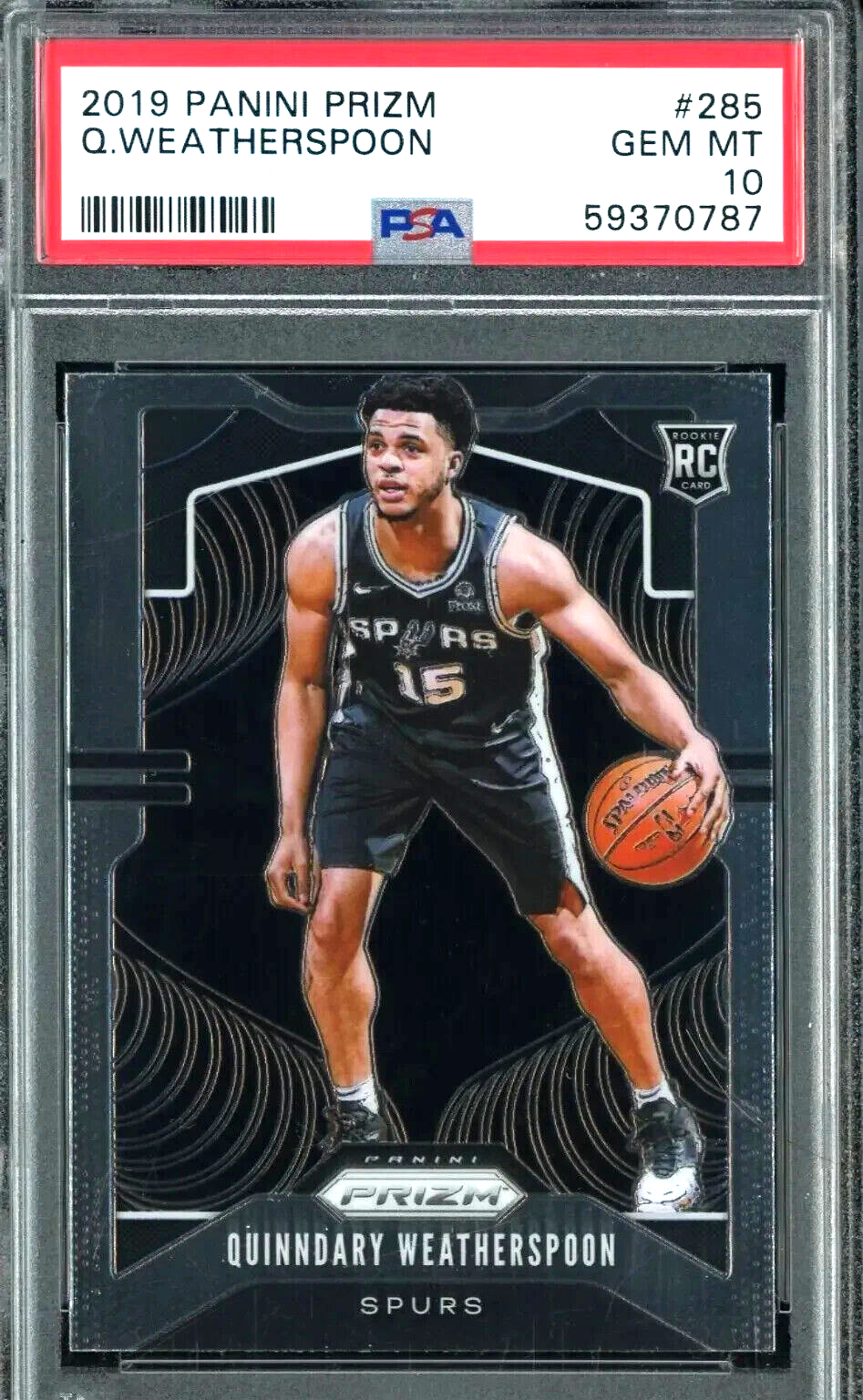 その他 19-20Panini Prizm Q.WEATHERSPOON PSA 10 その他 19