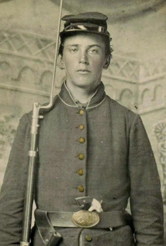 Civil War Photo ,   Confederate  - Soldier...