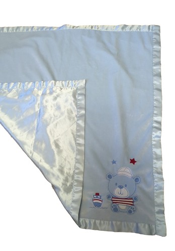 Baby Blue Satin Edge & Back 30 × 30