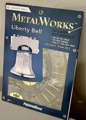 METAL WORKS FASCINATIONS LIBERTY BELL 3D LASER CUT MODEL #MMS041