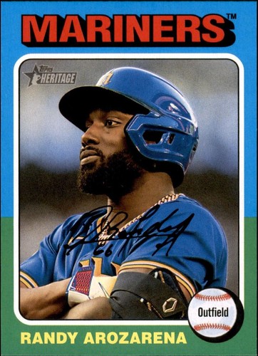 2024 Topps Heritage High Number - Randy Arozarena #548