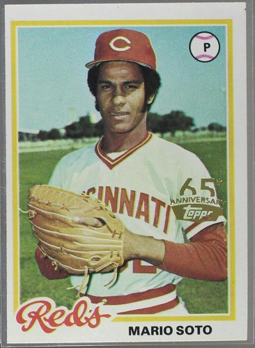 CINCINNATI REDS MARIO SOTO 1984 7-11 SLURPEE 3 D COLLECTIBLE