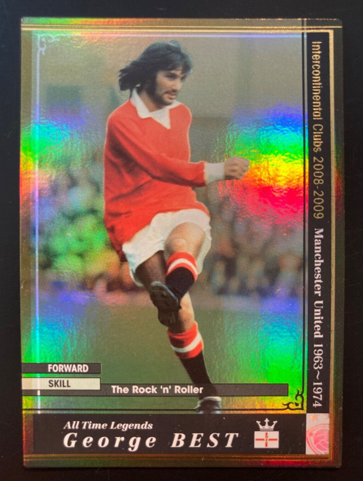 2008-09 Panini WCCF Legends George Best Manchester United Gold