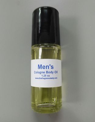 1.25 oz Patchouli Vanilla Cologne Body Oil Fragrance Mens Roll On One Bottle