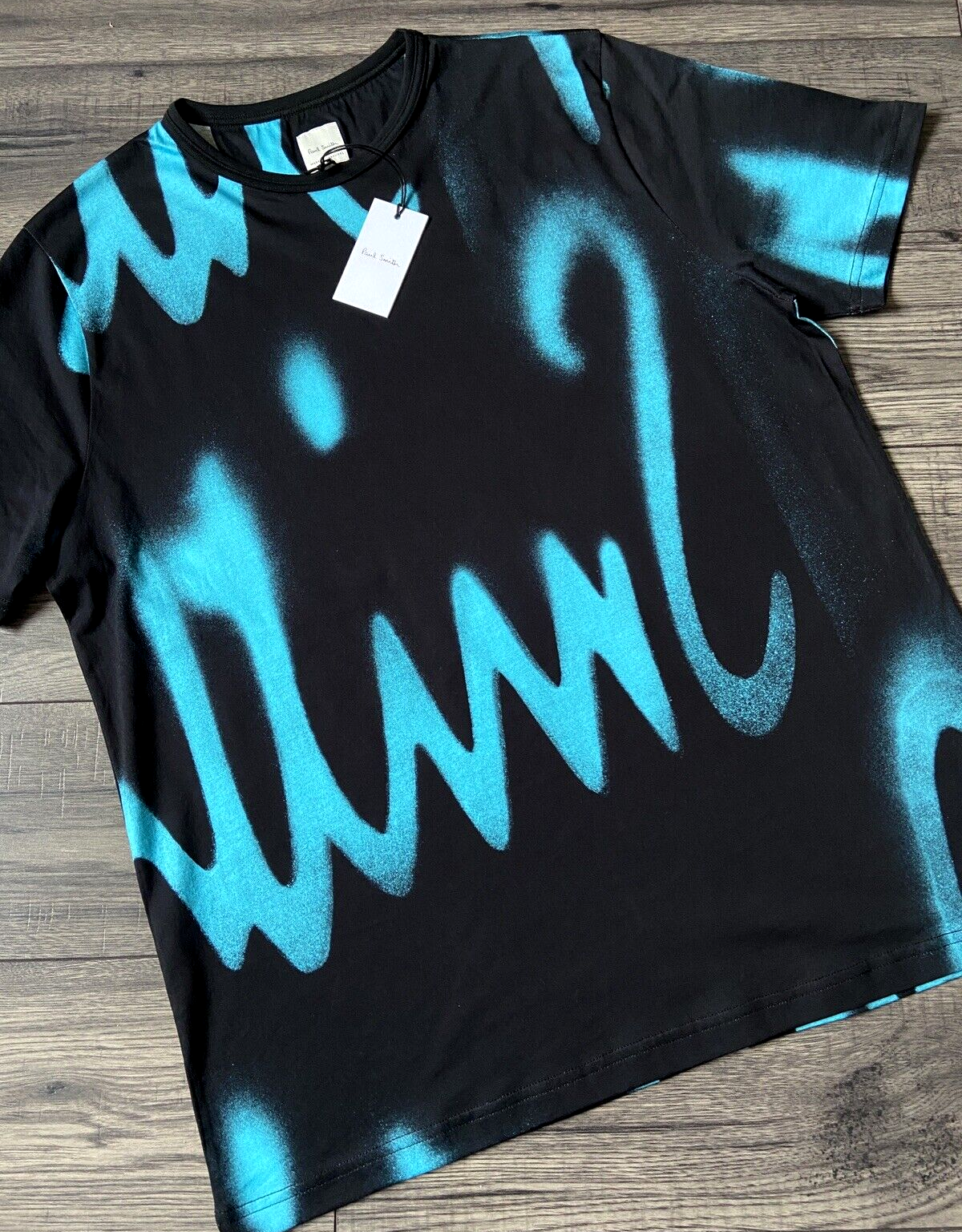PAUL SMITH SPRAY LOGO TSHIRT SIZE M RETAIL BNWT | eBay