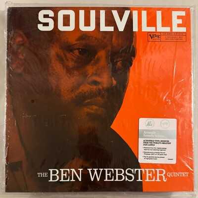 THE BEN WEBSTER QUINTET   SOULVILLE -AUDIOPHILE 180G GATEFOLD GV-8274 VINYL - 6B