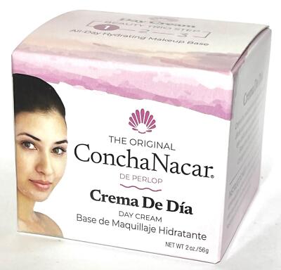 CONCHA NACAR PERLOP NATURAL CREAM NIGHT,DAY AND BRIGHTENIG 2oz Treatment 1 2 3