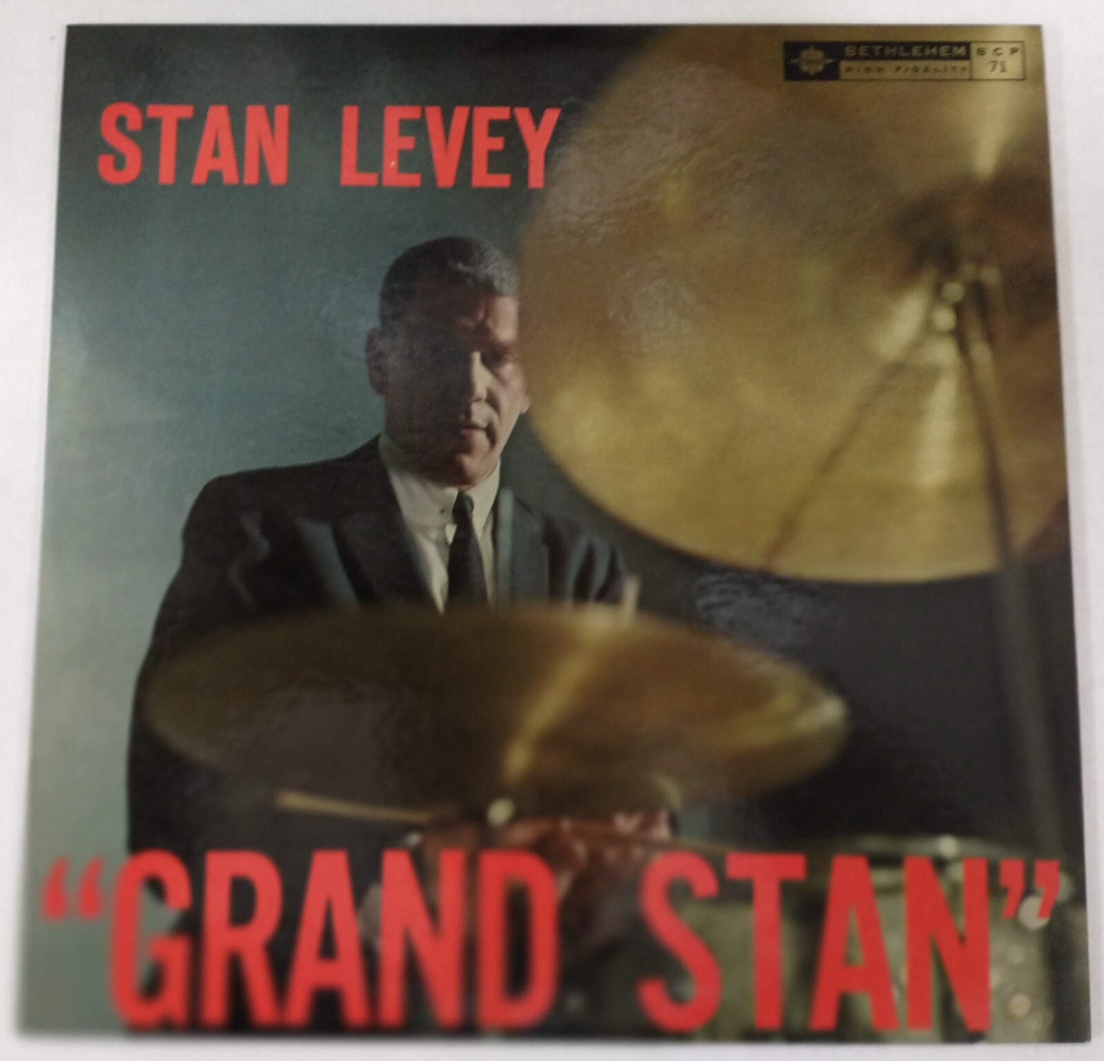 STAN LEVEY SEXTET- GRAND STAN LP 1957 MONO BETHELEHEM BCP-71