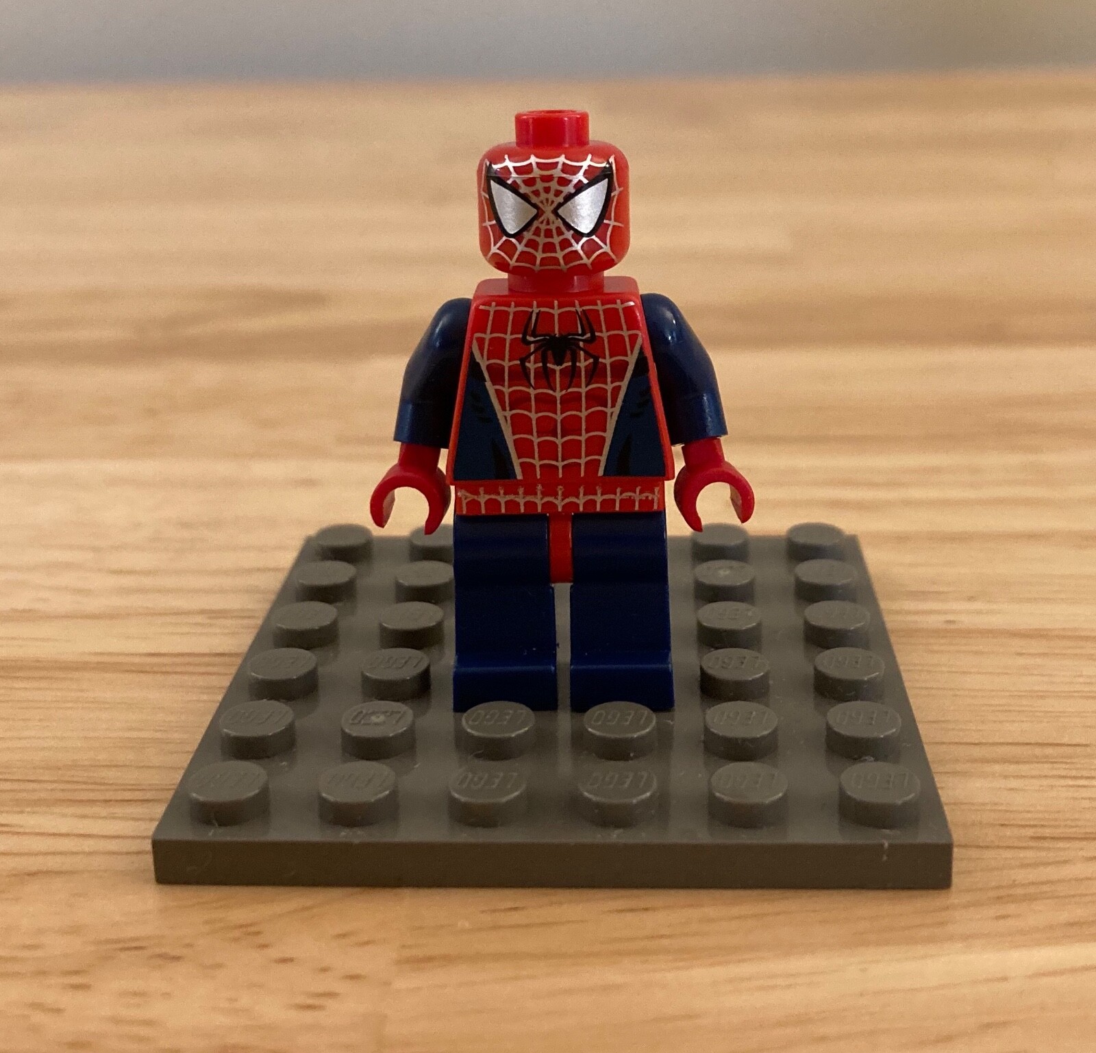 (未使用･未開封品)　Spider-Man 3 sdt40b8 LEGO Spider-Man 3 Minifig Dark Blue w/Silver Webbing (spd028