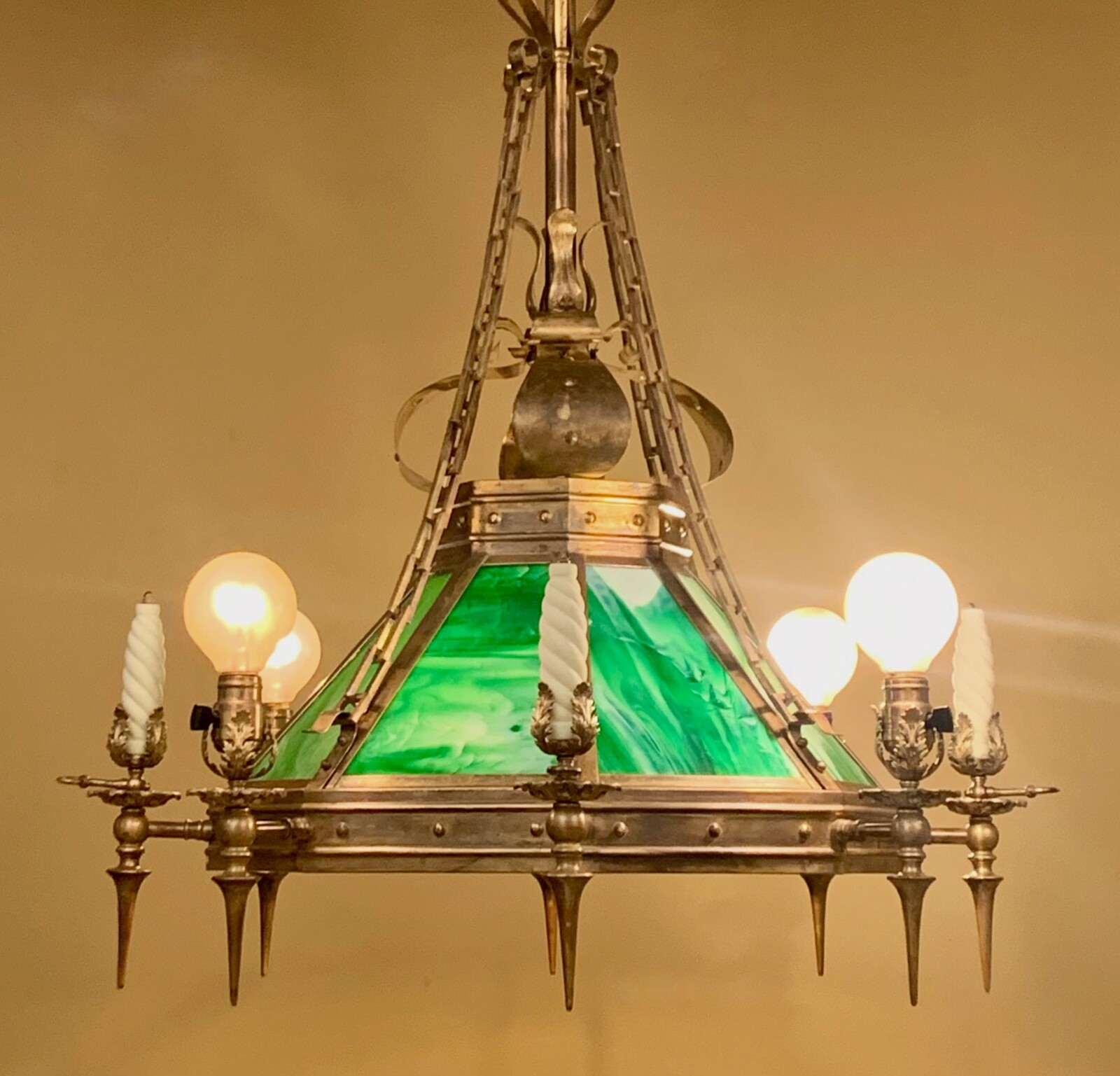 アート・デザイン・音楽 Schwedische Glasmanufakturen 1915-1960 VINTAGE LIGHTING Arts Crafts circa 1905 gas electric slag