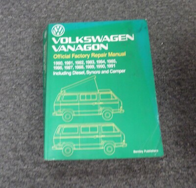 最終値下げ！希少Volkswagen Vanagon Repair Manual $_1.JPG?set_id=8800005007