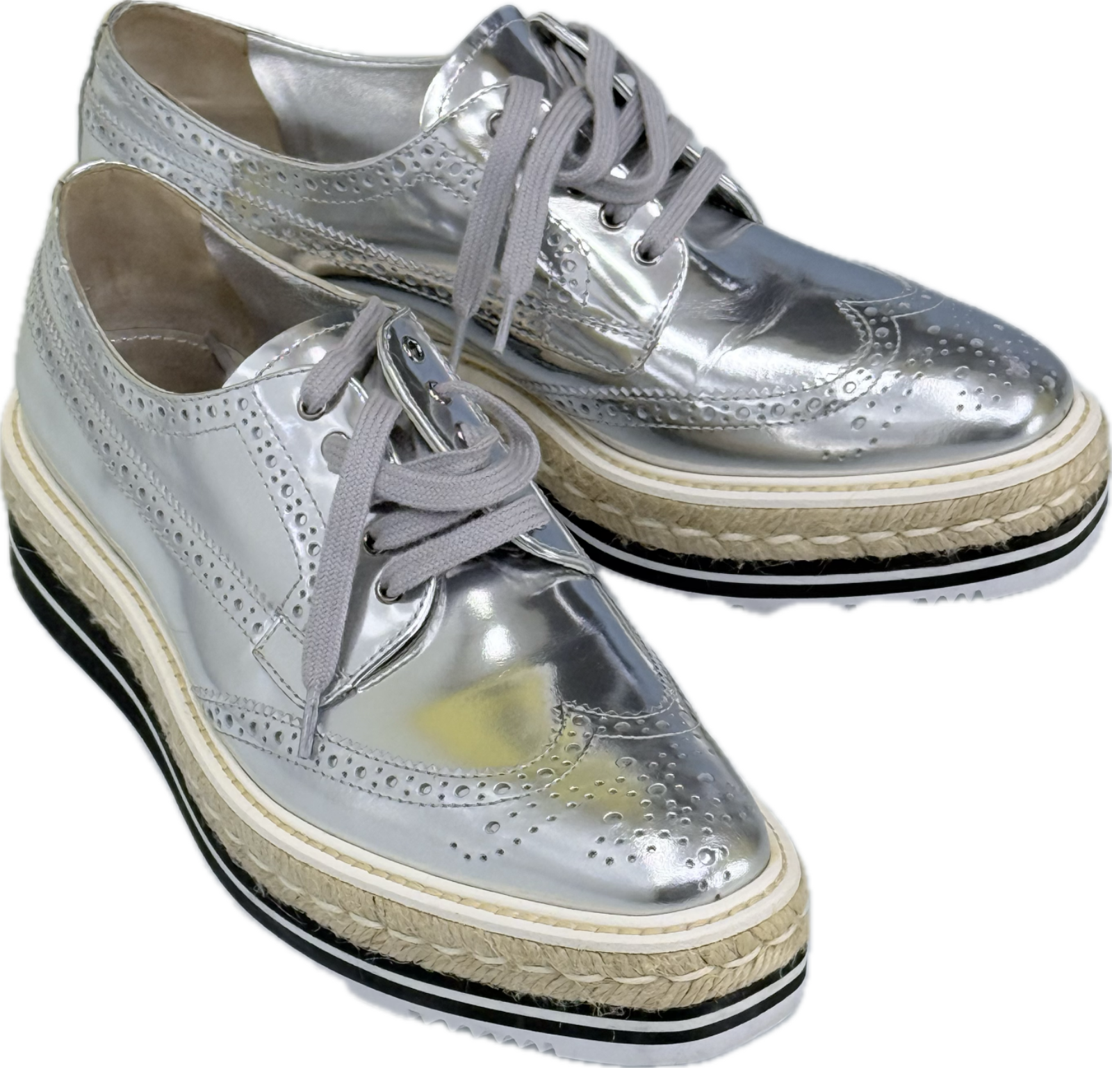 靴 05ss archive prada leather design shoes Prada Brushed Leather Lace-Up Shoes | Saks Fifth Avenue