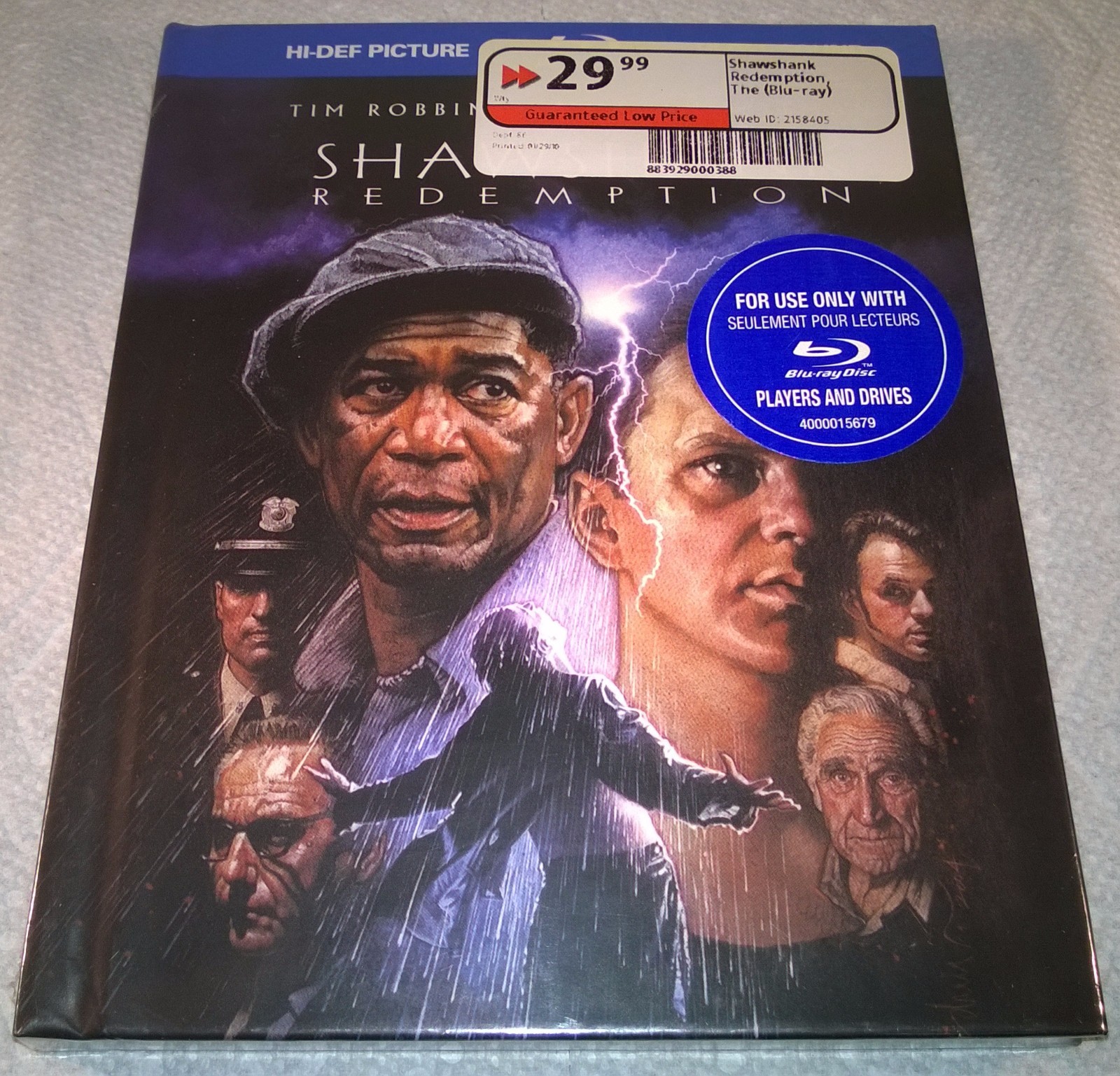 UPC 883929000388 product image for The Shawshank Redemption (2008, Canada, Region Free) Futureshop Digibook | upcitemdb.com