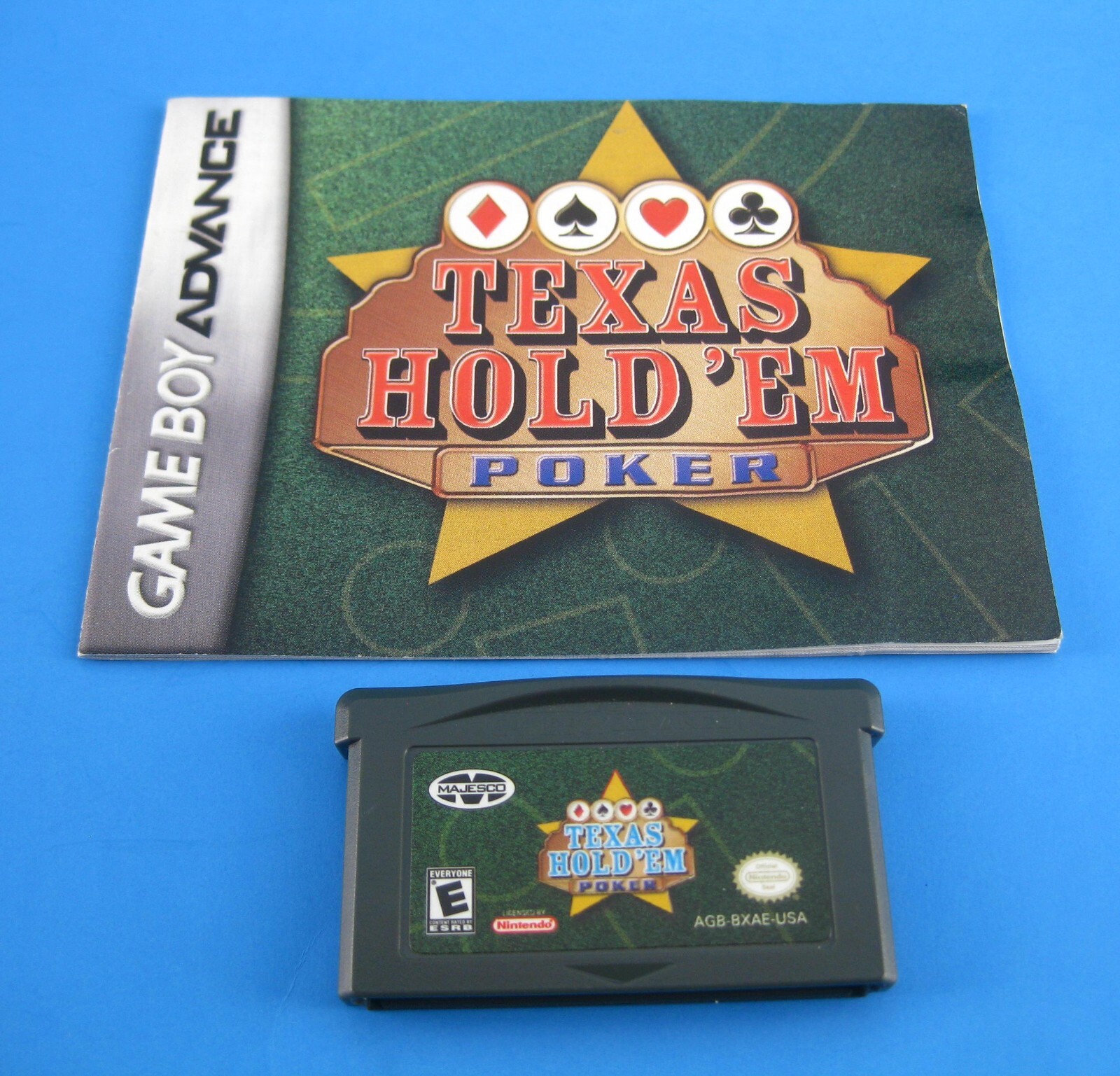 ゲームボーイアドバンス - Texas Hold’em Poker★テキサスホールデムポーカー GBA海外版 Amazon.com: Texas Hold 'Em Poker - Game Boy Advance