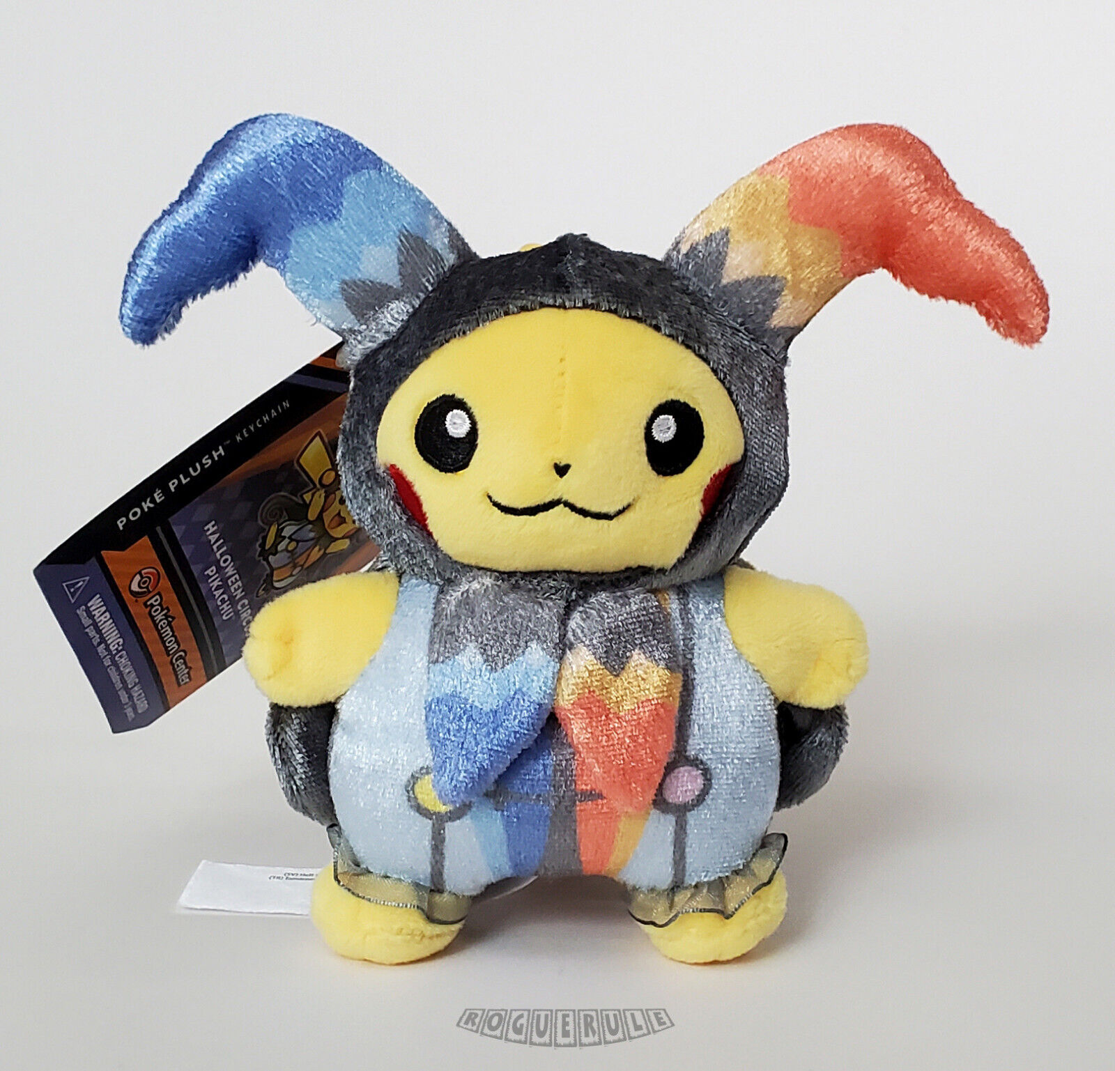 🚦Pokemon Halloween Circus Pikachu Poke Plush Keychain